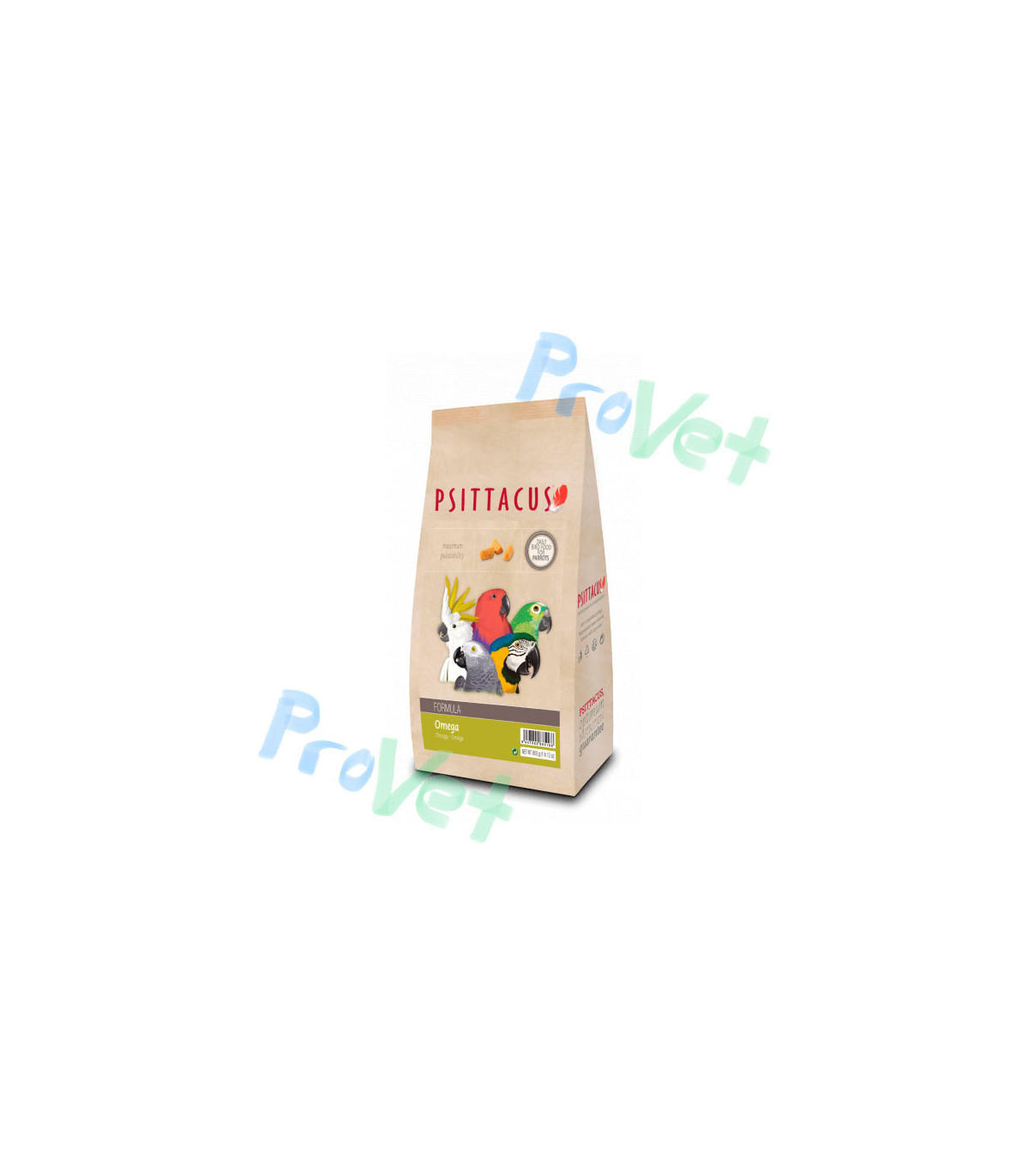 PSITTACUS PIENSO OMEGA 800gr