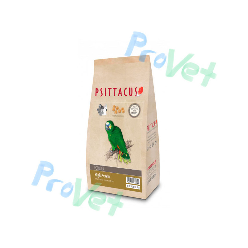 PSITTACUS PIENSO ALTA PROTEINA 800gr