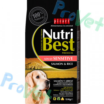 NUTRIBEST SENSITIVE Salmon y arroz 15KG