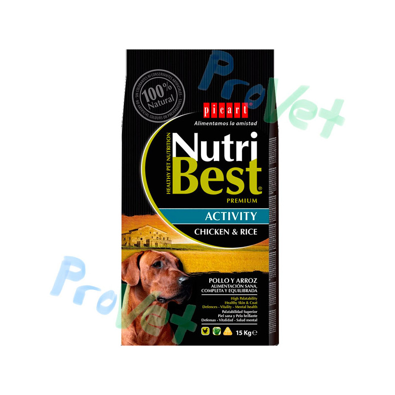 NUTRIBEST ACTIVITY Pollo y Arroz 15KG