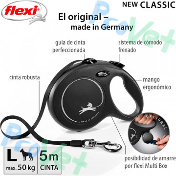 FLEXI NOVO CLASSIC CINTA 5M NG L