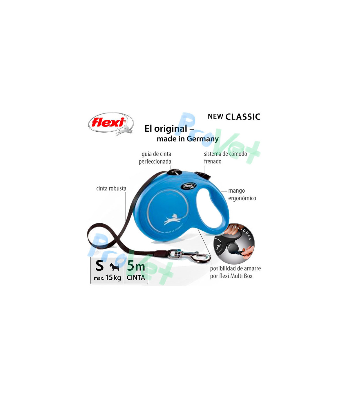 FLEXI NOVO CLASSIC CINTA 5M AZ S