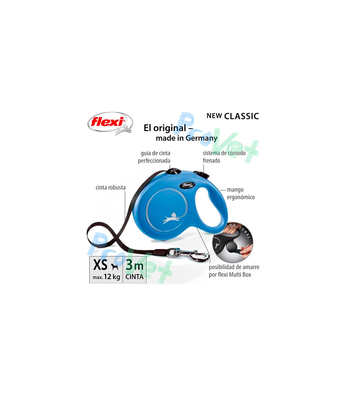 FLEXI NOVO CLASSIC CINTA 3M AZ XS