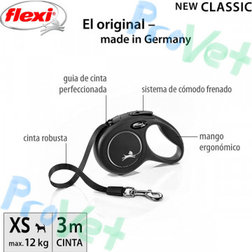 FLEXI NEW CLASSIC CINTA 3M NG XS