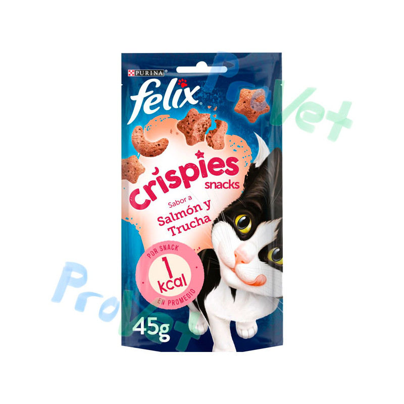 FELIX CRISPIES Salmón y Trucha 8x45gr