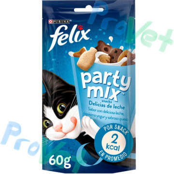 FELIX PARTY MIX Delicias de leche 8x60g