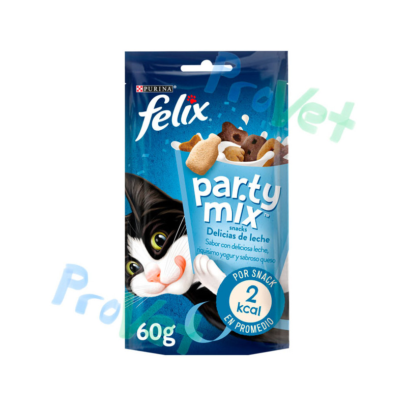 FELIX PARTY MIX Delicias de leche 8x60g