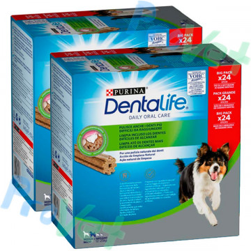 DENTALIFE MEDIUM 2x(24 sticks) (8x69g)