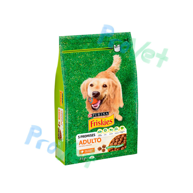 FRISKIES Dog Adulto Aves 3kg