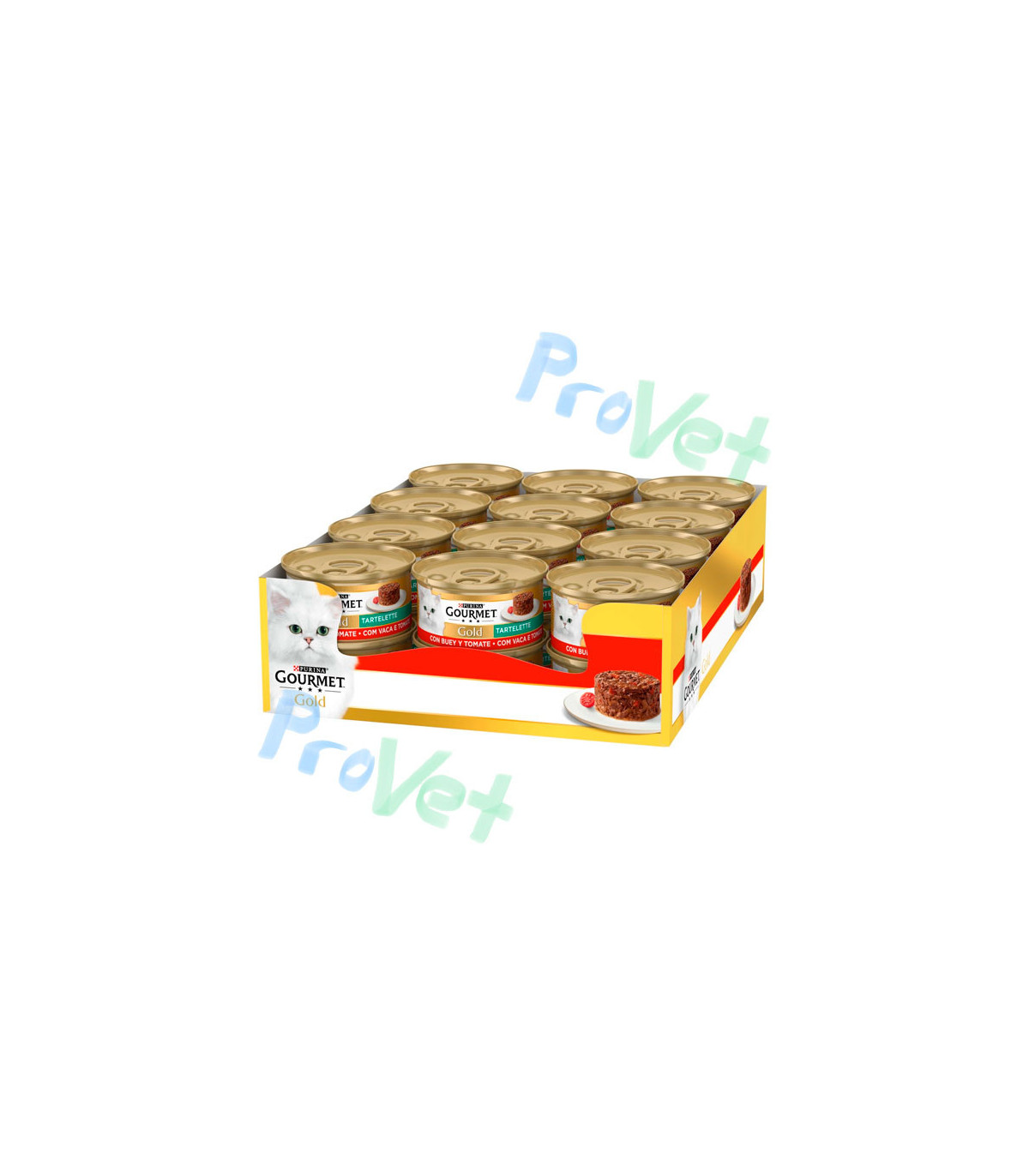 GOURMET Boa Tartallette Buey e Tomato 24x85g