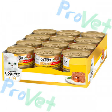 GOURMET GOLD Fondant Pollo 24x85gr