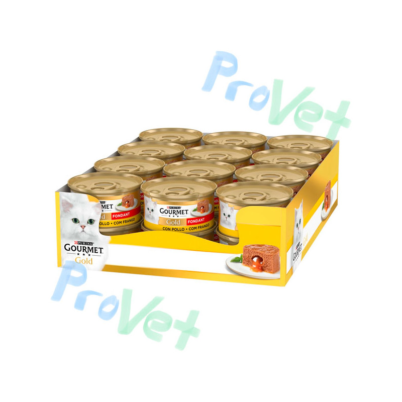 GOURMET GOLD Fondant Pollo 24x85gr