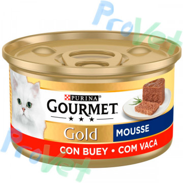 GOURMET Ouro Mousse Buey 24x85g