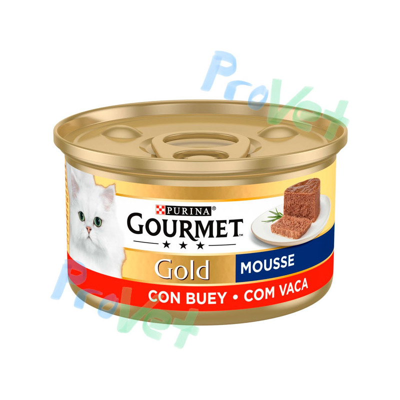 GOURMET GOLD Mousse Buey 24x85g