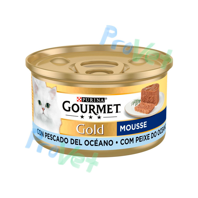 GOURMET GOLD Mousse Pescado del Oceano 24x85g