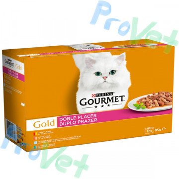 GOURMET GOLD Double Placer Assorted (GOLD)12x85(g)