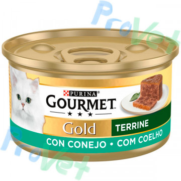 GOURMET GOLD Coelho de Terrine 24x85g