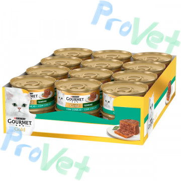 GOURMET GOLD Terrine Conejo 24x85g