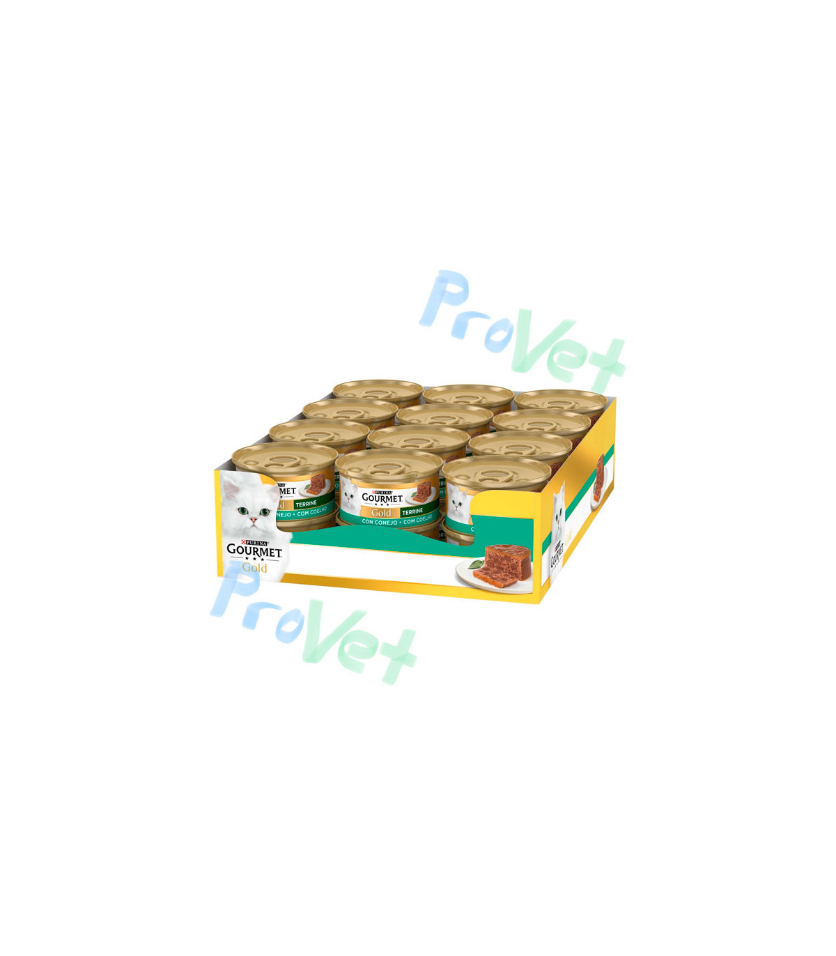 GOURMET GOLD Coelho de Terrine 24x85g