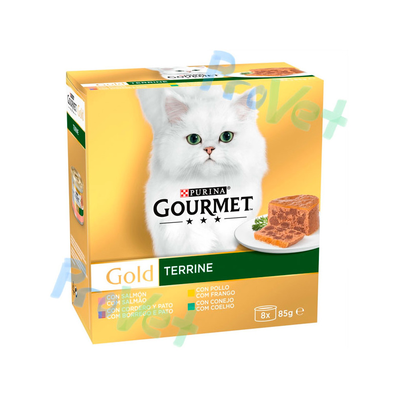 GOURMET GOLD Terrine Surtido (8x85g)