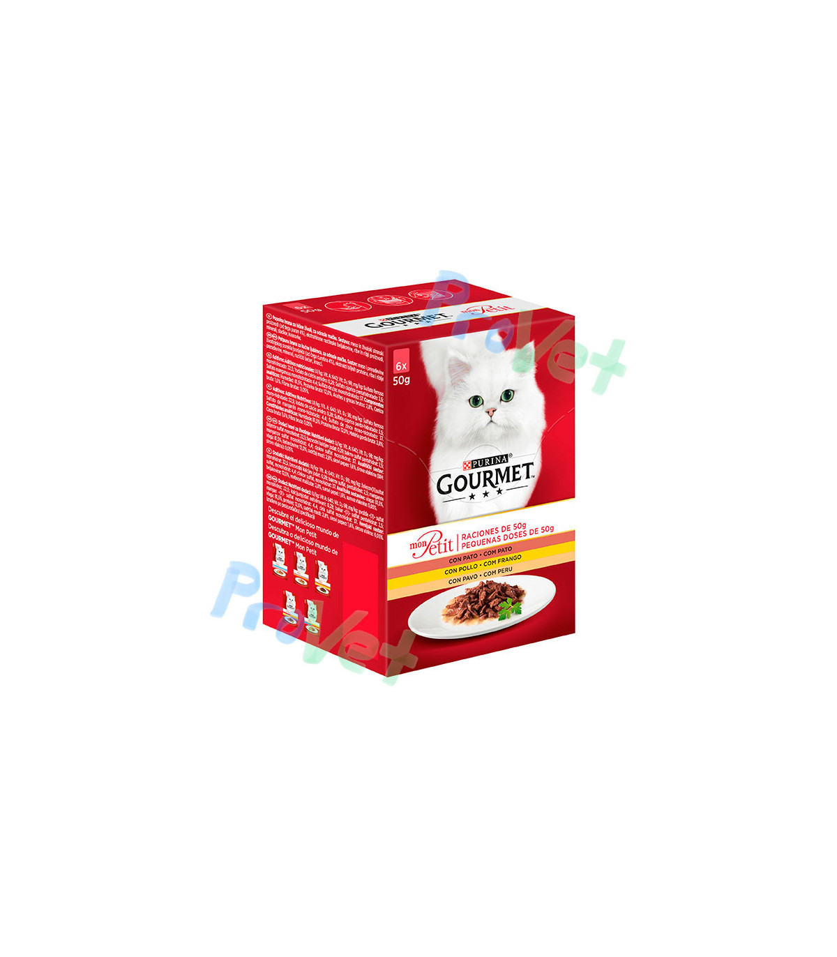 Mon Petit (Polo, Pato e Pavo) 8x(6x50g)