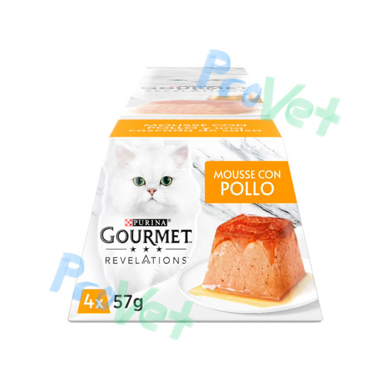 GOURMET REVELAÇÕES Mousse com Pollo 6x(4x57(g)