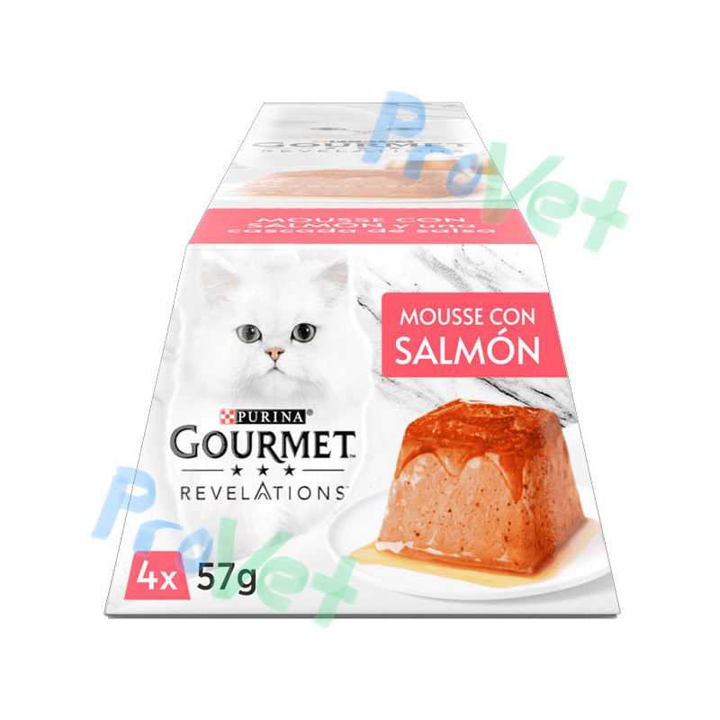 GOURMET REVELAÇÕES Mousse com salmão 6x(4x57(g)