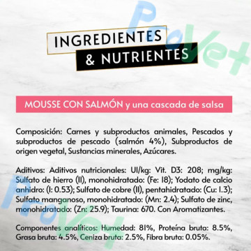 GOURMET REVELATIONS Mousse con Salmon 6x(4x57g)