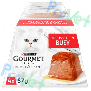 GOURMET REVELATIONS Mousse con Buey 6x(4x57g)