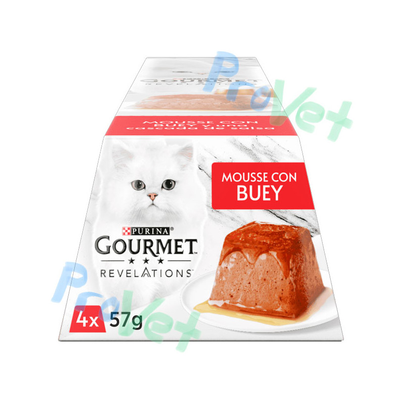 GOURMET REVELATIONS Mousse con Buey 6x(4x57g)