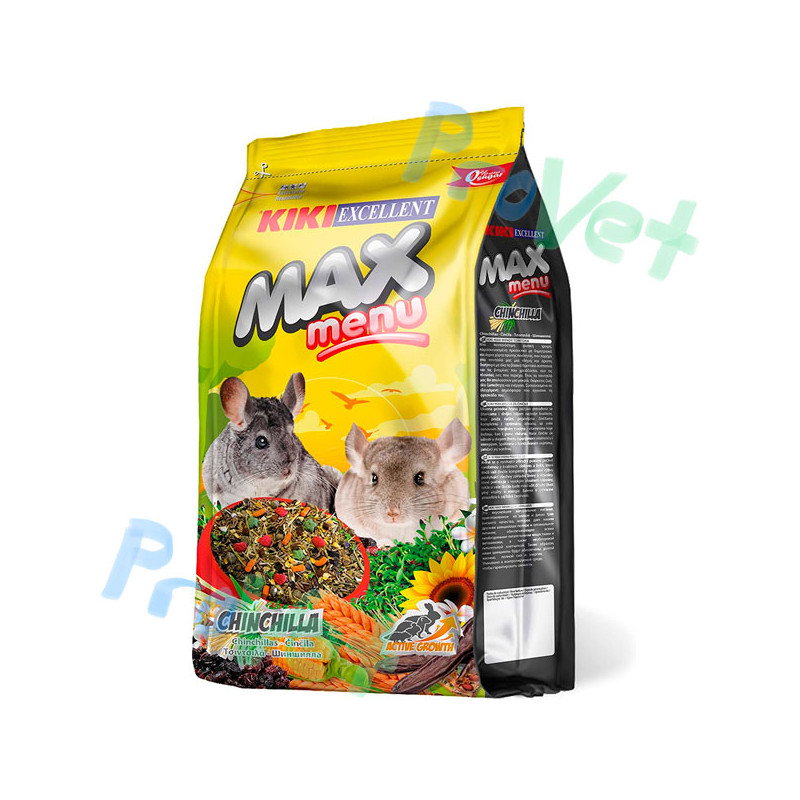 Max MENU CHINCHILLAS 800gr