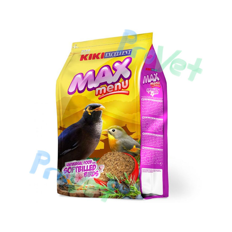 MAX MENU INSECTIVEERS E FRUGIVOROS 1KG