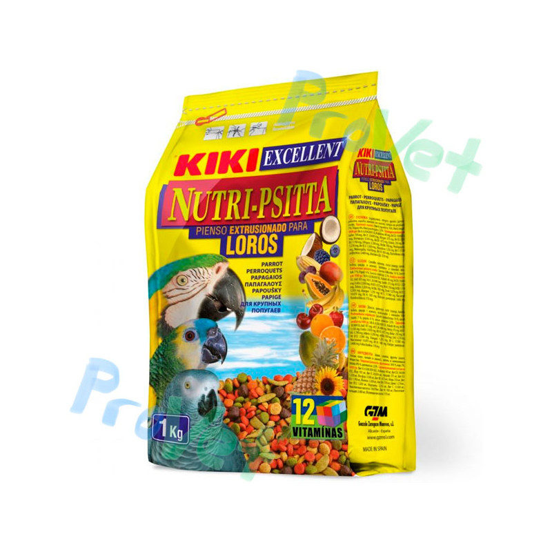 NUTRI-PSITTA PARA LOROS 1KG