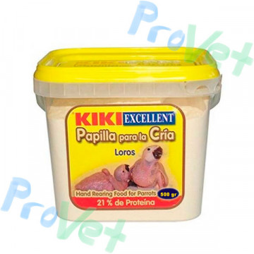 KIKI PAPILLA PARA LOROS 500GR