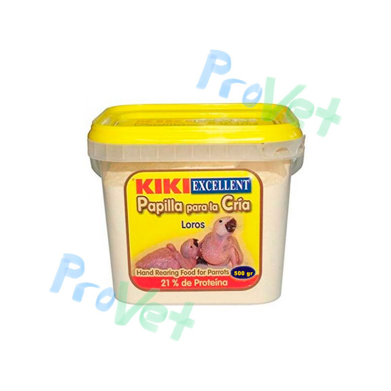 KIKI PAPILLA PARA LOROS 500GR