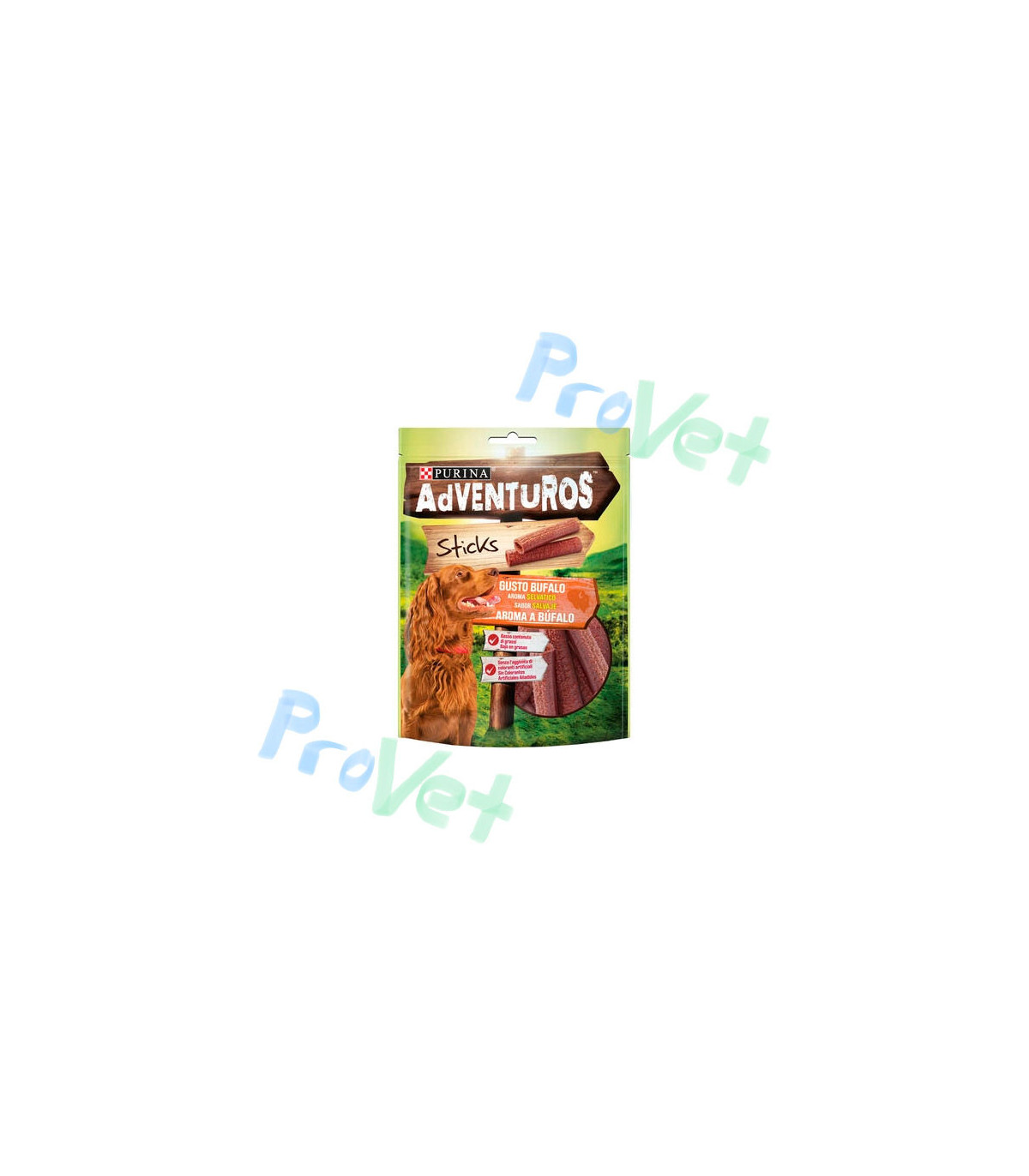 ADVENTUROS STICKS Bufalo 6x120g