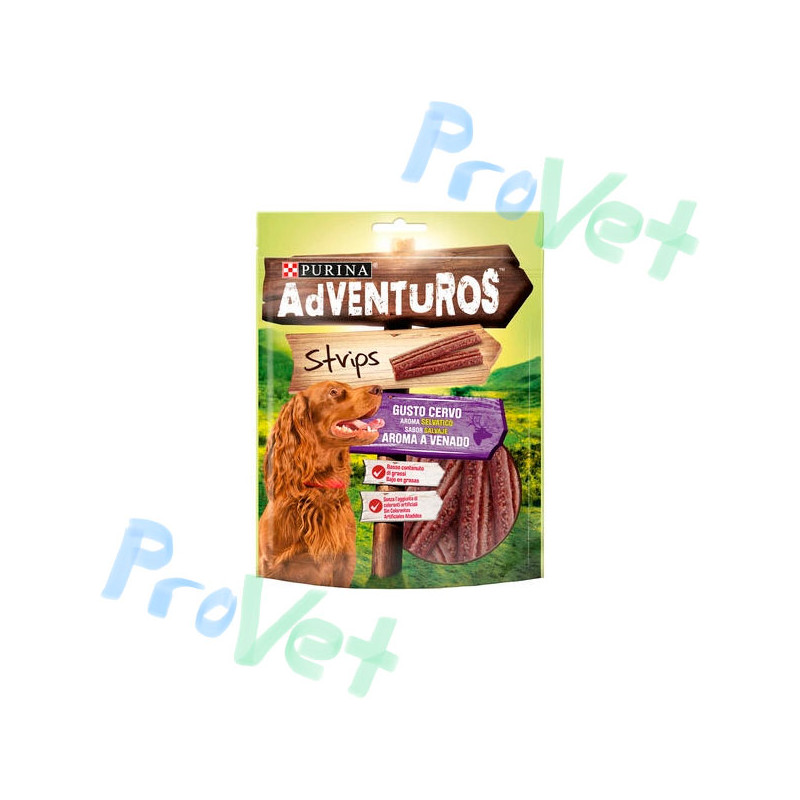 ADVENTUROS STRIPS Veado 6x90g