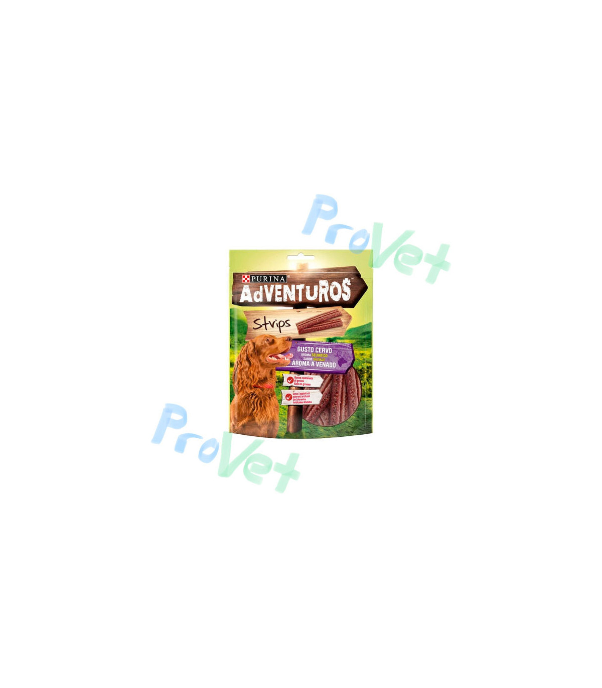 ADVENTUROS STRIPS Veado 6x90g