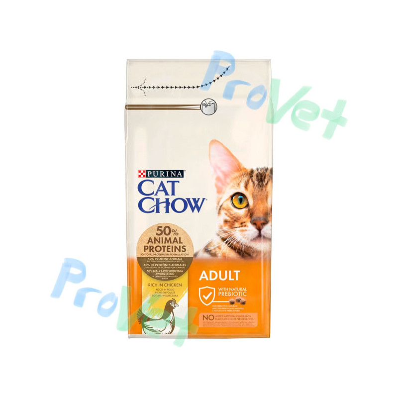 CAT CHOW Adulto Frango Peru 1,5kg