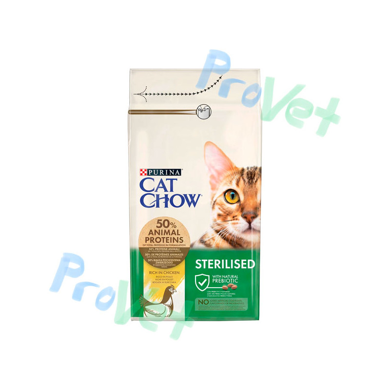 CAT CHOW Sterilized Pollo 1.5kg