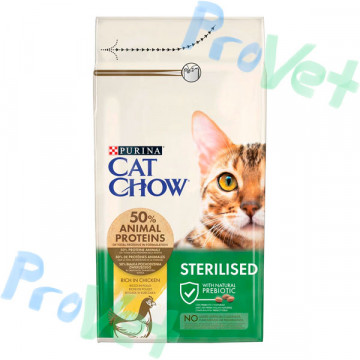 CAT CHOW Sterilized Pollo 3kg