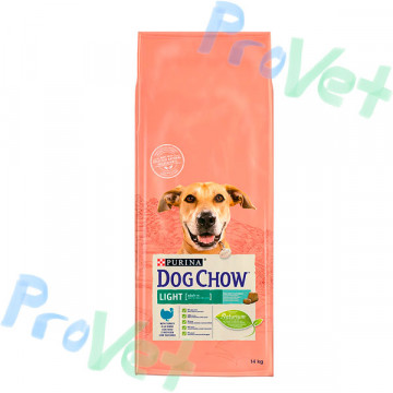 DOG CHOW LIGHT Pavo 14kg