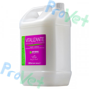 Artero Champú Vitalizante 5L - Perros Pelo Duro/Volumen y Pieles Sensibles (Formato Profesional)