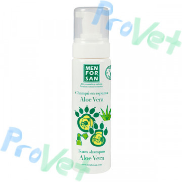 CHAMPU ESPUMA ALOE VERA (Roedores y Hurones) 200ml