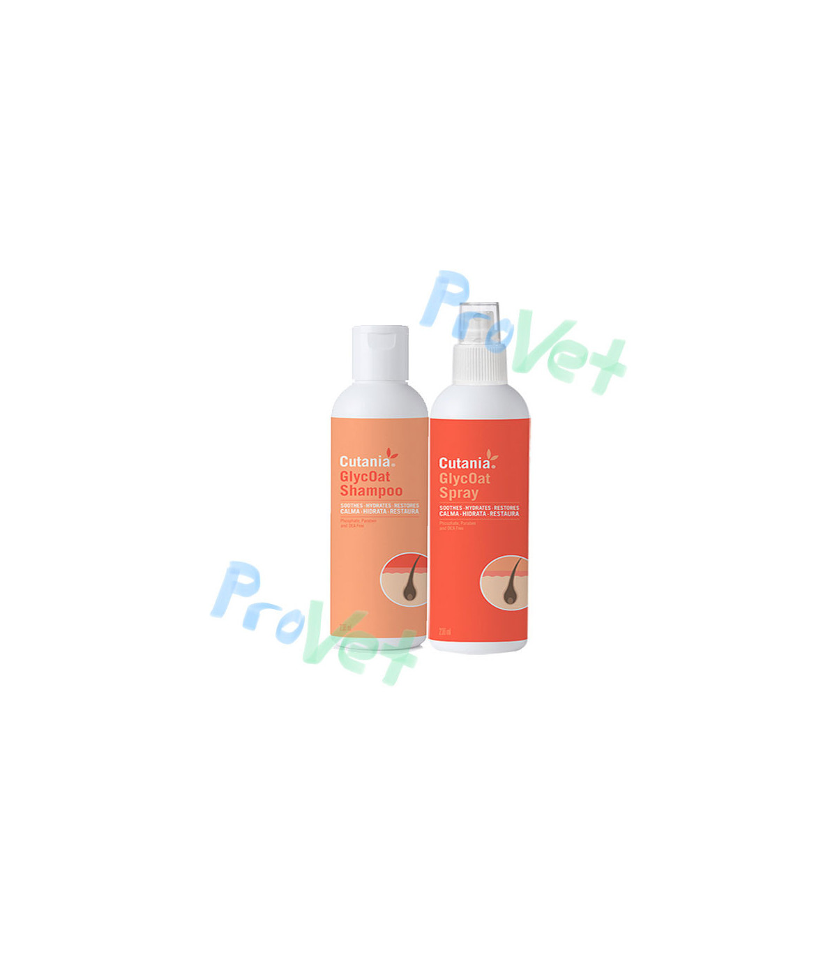 CUTANIA GlycOat Pack 355 ml - Champú