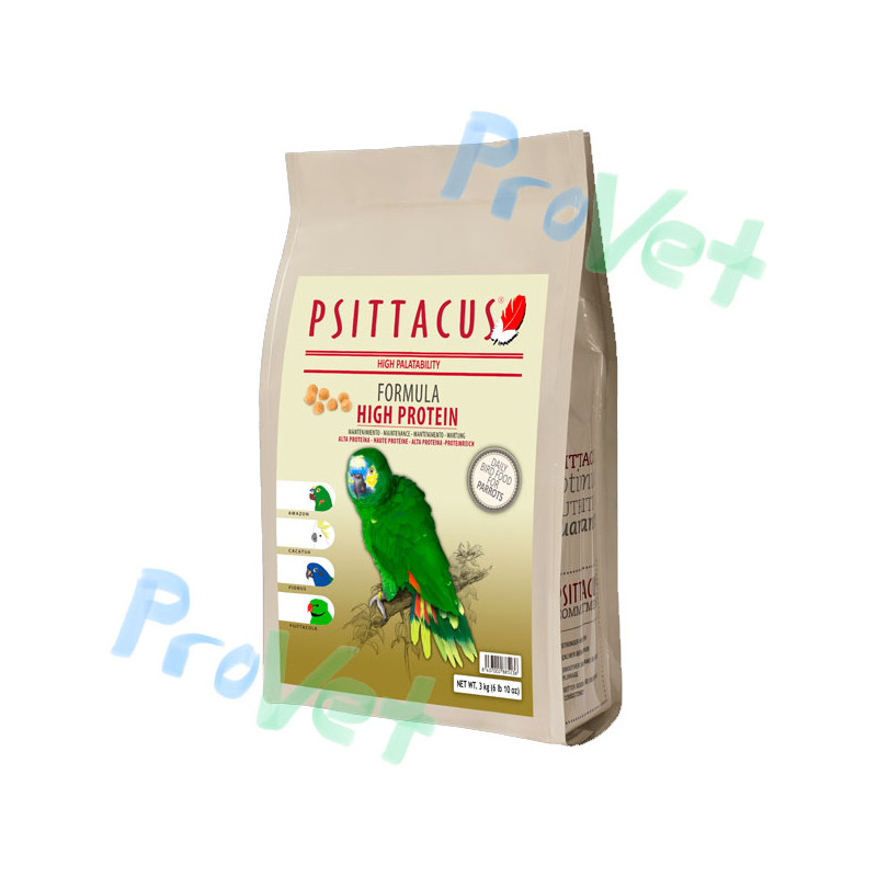 PSITTACUS PIENSO ALTA PROTEINA 3kg