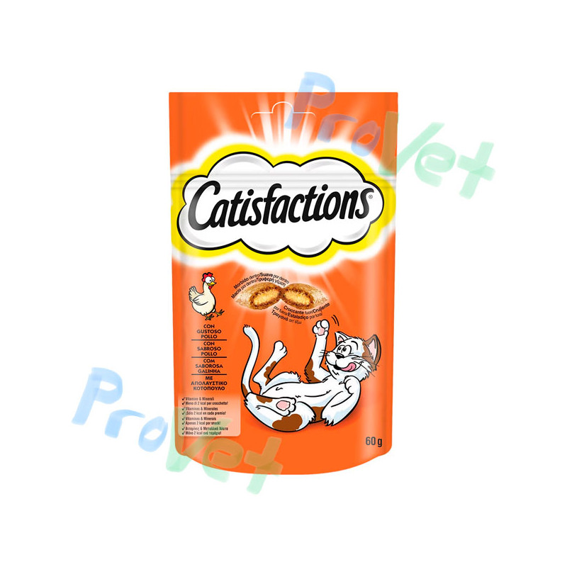 CATISFACTIONS POLLO 6x60gr