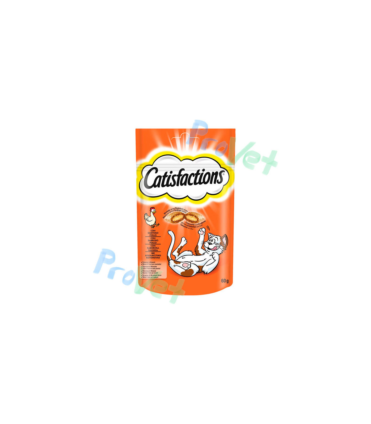 CATISFACTIONS POLLO 6x60gr