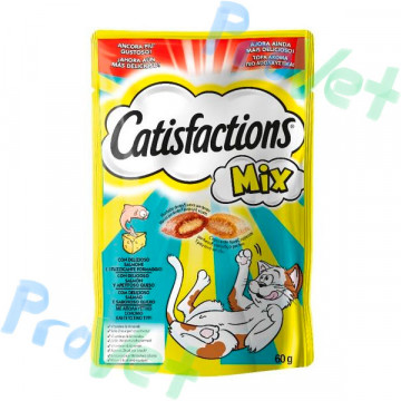 CATISFACTIONS QUESO E SALMO 6x60gr