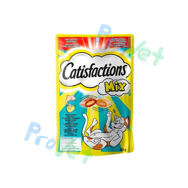 CATISFACTIONS MIX QUESO&SALMON 6x60gr